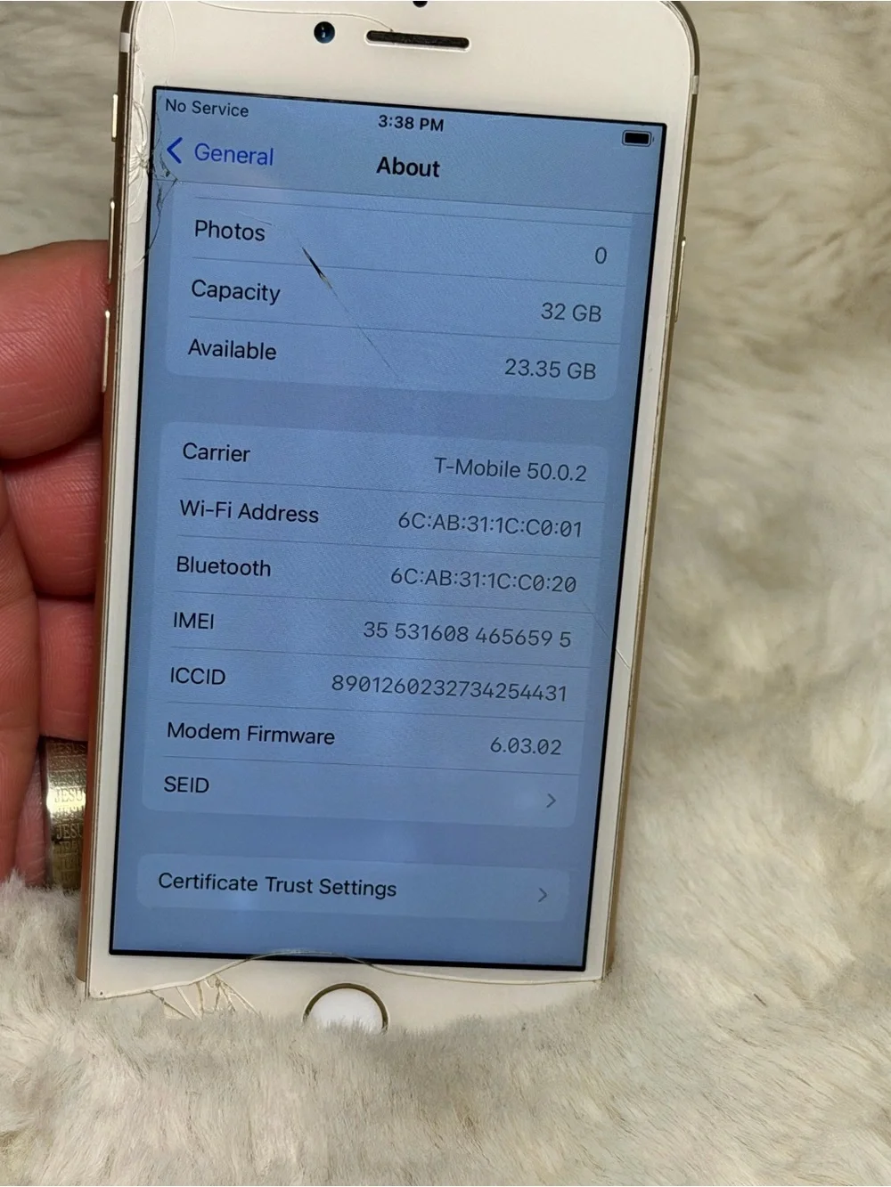 Apple iphone 7 32 Gb TEAM MOBILE ( read description please